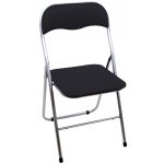 PATIO Skládací zahradní židle Black / Silver 47909 – Hledejceny.cz