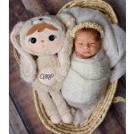 Metoo zajačik béžová 50 cm – Zboží Dáma