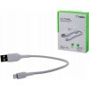 usb kabel Belkin CAA002bt0MWH Lightning, 15cm, bílý