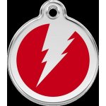 Red Dingo Blesk červená S 20 mm – Zboží Mobilmania