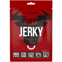 GymBeam Beef Jerky originál 50 g