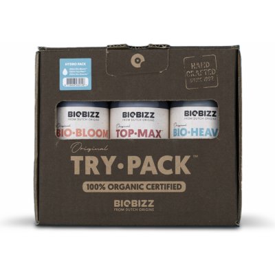 Biobizz Try Pack Hydro 250ml sada pro hydro