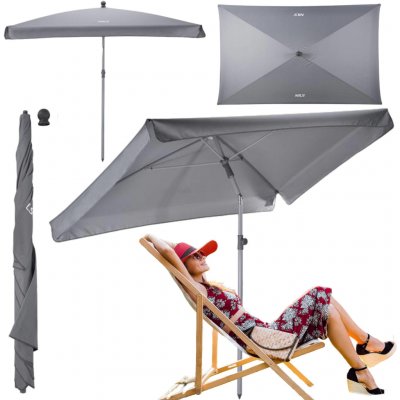 Nils Camp NC7826 125 cm odstíny šedé – Sleviste.cz