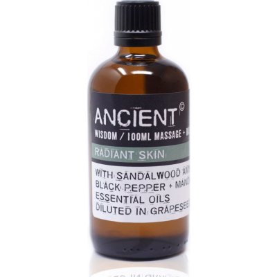 Ancient Wisdom koupelový a masážní olej santalové dřevo 100 ml – Zbozi.Blesk.cz