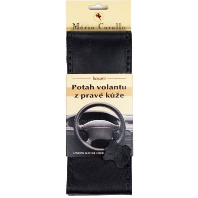Compass Potah volantu omotávací z pravé kůže A černý PERFO, amMC055 | Zboží Auto