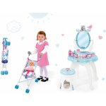 SMOBY 24996 kosmetický stolek Frozen se židličkou 2v1 10 doplňků – Zboží Dáma