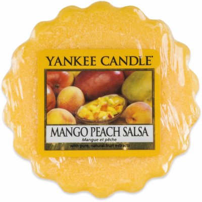 Yankee Candle vonný vosk do aroma lampy Mango Peach Salsa 22 g – Zbozi.Blesk.cz