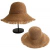 Klobouk Camerazar elegantní dámský Boho slaměný klobouk pro pláž béžová