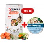 Ontario Cat Sterilised Salmon 6,5 kg – Zboží Dáma