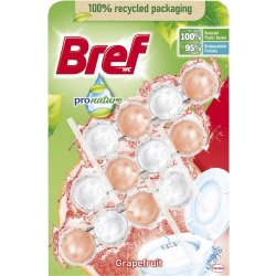 Bref Power Aktiv ProNature Grapefruit wc blok 3 x 50 g