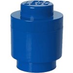 LEGO® úložný box kulatý 12,3 x 18,3 cm modrá – Zboží Dáma