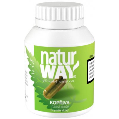 NaturWay Kopřiva 100 bylinných kapslí – Hledejceny.cz