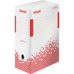 Esselte Speedbox archivační krabice bílá červená 150 mm – Sleviste.cz