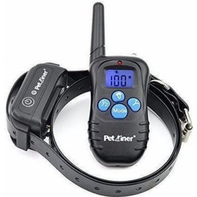 Petrainer Elektronický obojek vodotěsný PET998DBB / výcvikový obojek