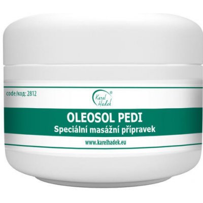 Aromaterapie KH Speciální masážní přípravek OLEOSOL PEDI pro omytí a peeling nohou 100 ml