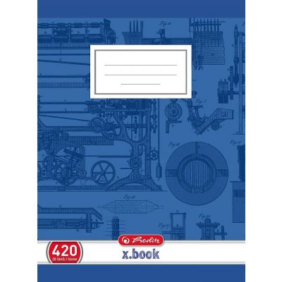 Herlitz Sešit školní Premium 420 A4 čistý – Zboží Dáma