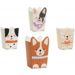 PartyDeco PartyDeco Dekorativní boxy - Pejci 6 ks – Zboží Dáma