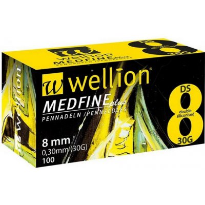 Wellion Medfine jehly inz.pera 0,30 x 8 mm 30G 100 ks – Zboží Dáma