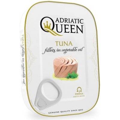Adriatic Queen Tuňákové filety v sojovém oleji 19 x 105 g – Zboží Dáma