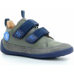 Affenzahn barefoot tenisky Sneaker Leather Buddy Bear šedé – Hledejceny.cz