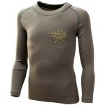 DURAS KUBÍK Extrémně teplé dětské zimní tričko se zvýšeným límečkem béžová – Zboží Dáma