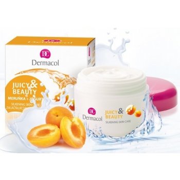 Dermacol Juicy Beauty Meruňka Jogurt Zvláčňující pleťový krém 50 ml