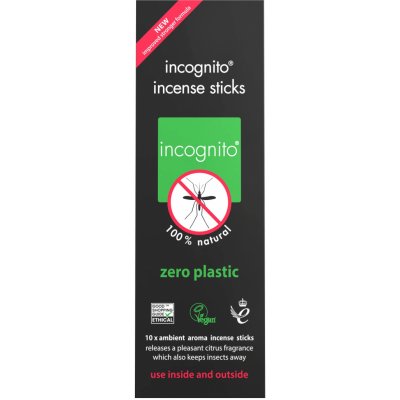 Incognito Repelentní vonné tyčinky 10 ks – Zboží Dáma