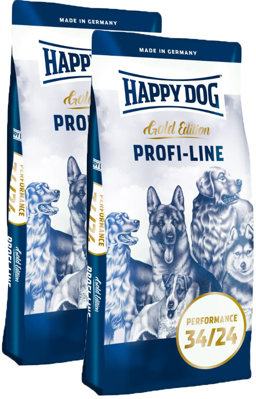 Happy Dog Profi Gold 34/24 Performance 2 x 20 kg