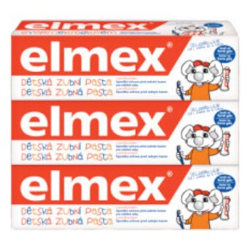 Elmex dětská zubní pasta 3 x 50 ml od 179 Kč - Heureka.cz