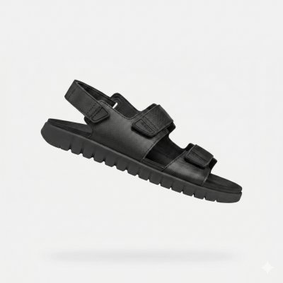 Geox černé Flextride S G014439 – Zboží Mobilmania
