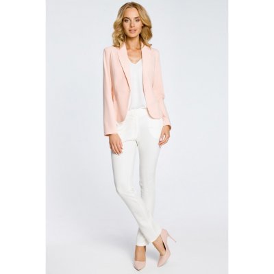Made of Emotion dámské sako Wangdue pudrová růžová – Zboží Dáma