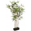 Květina zahrada-XL Umělý bambus 368 listů 80 cm zelený