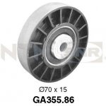 Vratná/vodicí kladka, klínový žebrový řemen SNR GA355.86 – Zboží Mobilmania