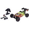 RC model Carson RC Sport Virus 4.1 neonově žlutá střídavý Brushless RC model auta elektrický Buggy 4WD 4x4 RtR 2,4 GHz 1:8