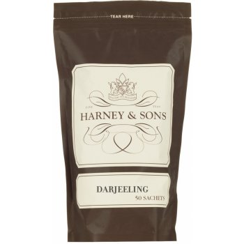 Harney & Sons Darjeeling EB 50 hedvábných pyramidových sáčků