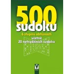 500 sudoku - 6 stupňů obtížnosti včetně 20 netradičních sudoku zelené, Brožovaná vazba paperback – Hledejceny.cz