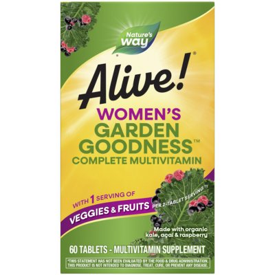 Nature's Way Alive! Garden Goodness for Women 60 tablet – Hledejceny.cz