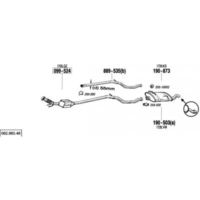 Bosal BS 889-535 – Hledejceny.cz
