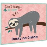 Karton P P Desky na číslice Lenochod – Zboží Dáma