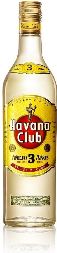 Havana Club 3y 37,5% 1 l (holá láhev)