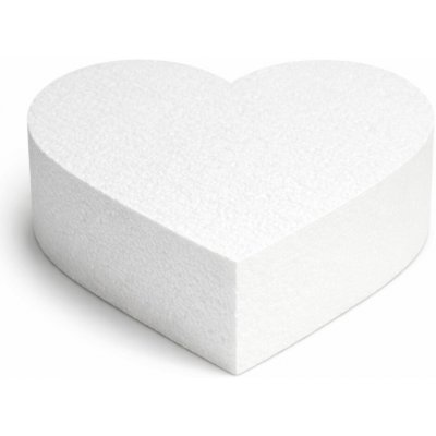 1Mcz srdce z polystyrenu k aranžování 15 x 14 x 5 cm 45836 – Sleviste.cz