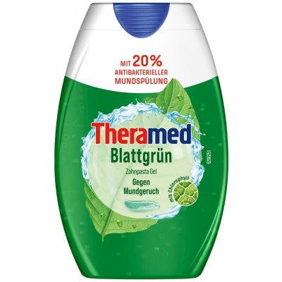 Theramed 2v1 zubní pasta gel a ústní voda s chlorofylem 75 ml – Hledejceny.cz