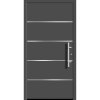 Domovní číslo Splendoor Hliníkové vchodové dveře Moderno M480/B, antracitová metalíza, 110 P