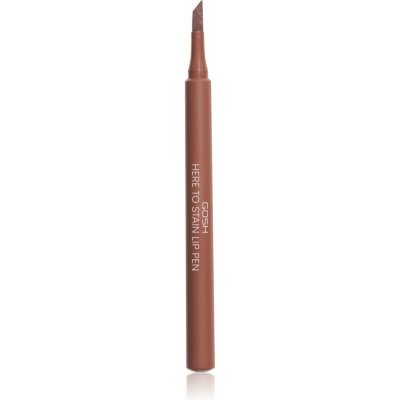 Gosh Copenhagen Here To Stain Lip Pen pero na rty Coffee Stain 006 1 ml – Zboží Dáma