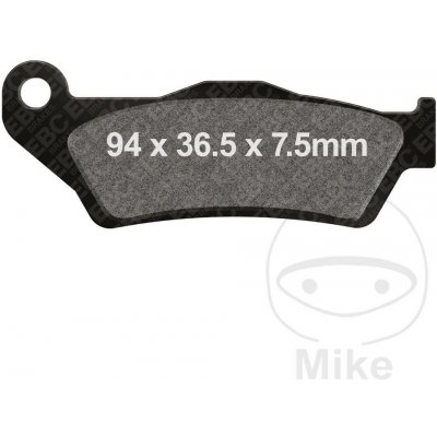 EBC brzdové destičky Standard Scooter EBC APRILIA MX 125 SUPERMOTO 04-07, RST 1000 MILLE FUTURA 01-04, RX 125 08-13, SRV 850 IE 12-17, SRV 850 IE ABS 12-18, SX 125 08-14, BENELLI BX 449 CROSS 10-11... | Zboží Auto