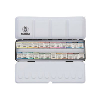 Schmincke Akademie Sada akvarelových barev 24ks – Zboží Dáma