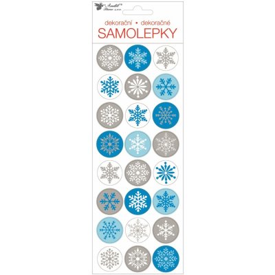 Anděl Přerov Samolepky vločky 10 x 31 cm – Hledejceny.cz