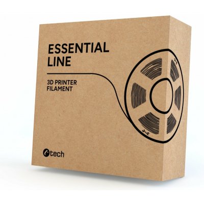 C-TECH , PLA, 1,75mm, 1kg, světle šedá Šedá – Zboží Živě