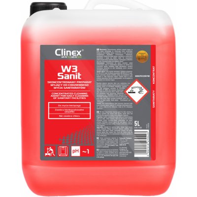 CLINEX W3 Sanit 5 l – Zbozi.Blesk.cz