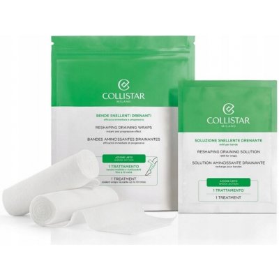 Collistar Reshaping Draining Wraps termoaktivní bandáže proti celulitidě 2 x 100 ml – Zbozi.Blesk.cz